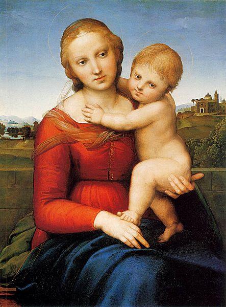 RAFFAELLO Sanzio Madonna and Child